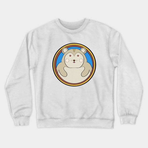 Hamster Lover Crewneck Sweatshirt by DiegoCarvalho